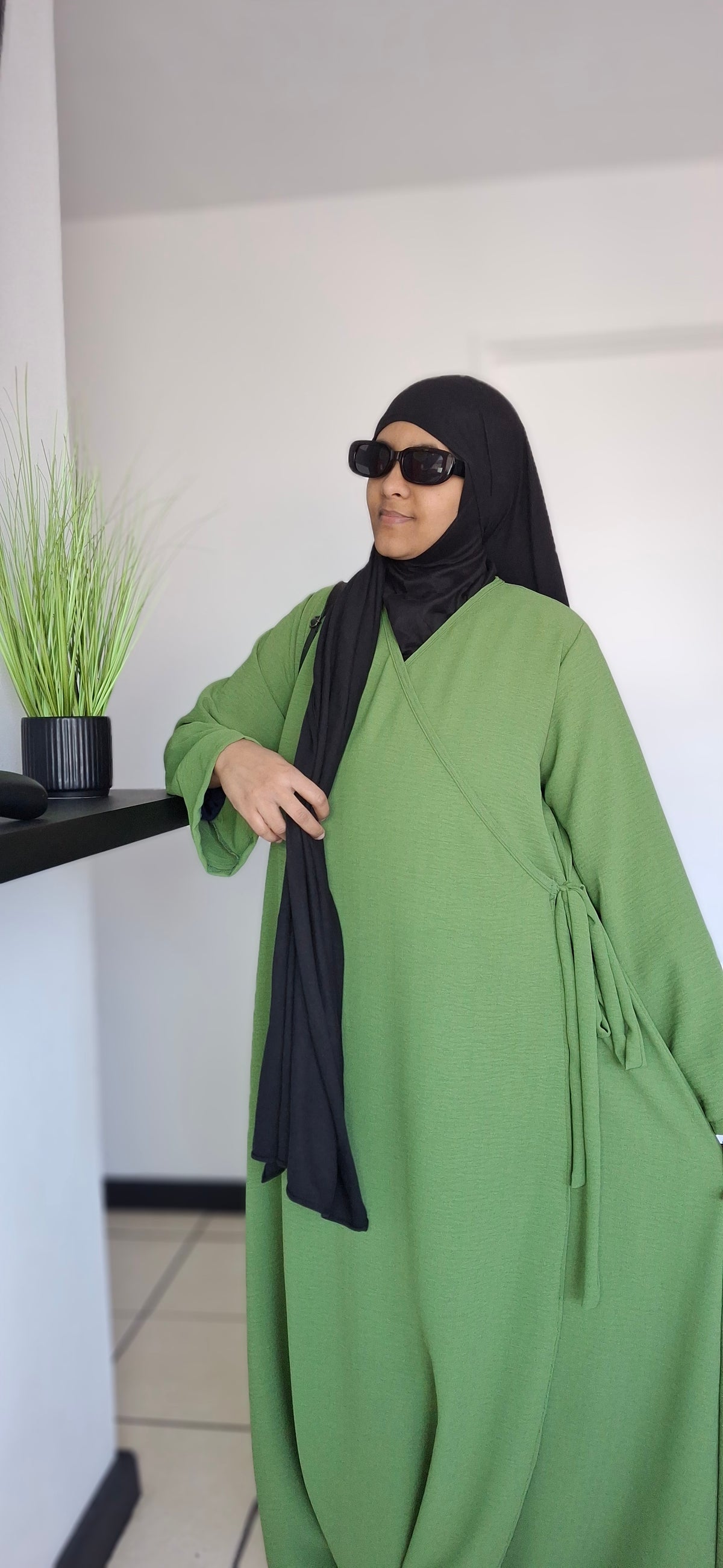 AYAH WRAP DRESS