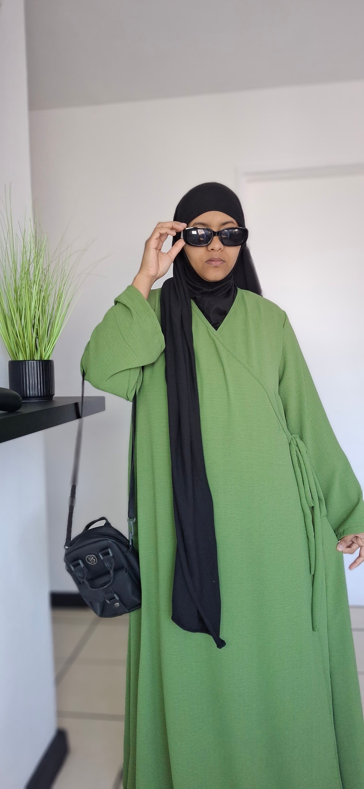 AYAH WRAP DRESS