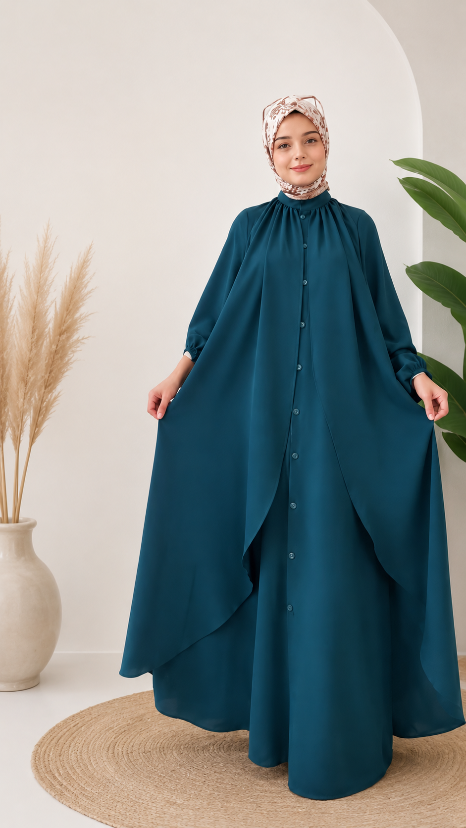 The Flowy Abaya