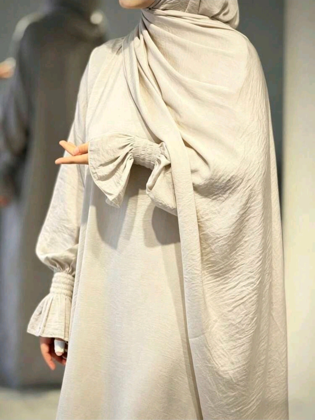 Zaitoon Scarf Abaya